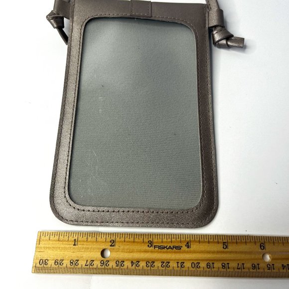 Silverton Casino Touch Screen Cell Phone Tan Cross-body Wallet shoulder bag - Picture 9 of 9